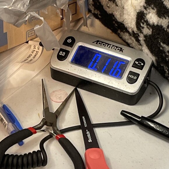 J Jill Wearever Blouse Womens Size PL Blue Green Polyester Lined Wide Sleeve - Picture 11 of 11